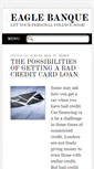 Mobile Screenshot of eaglebanque.com